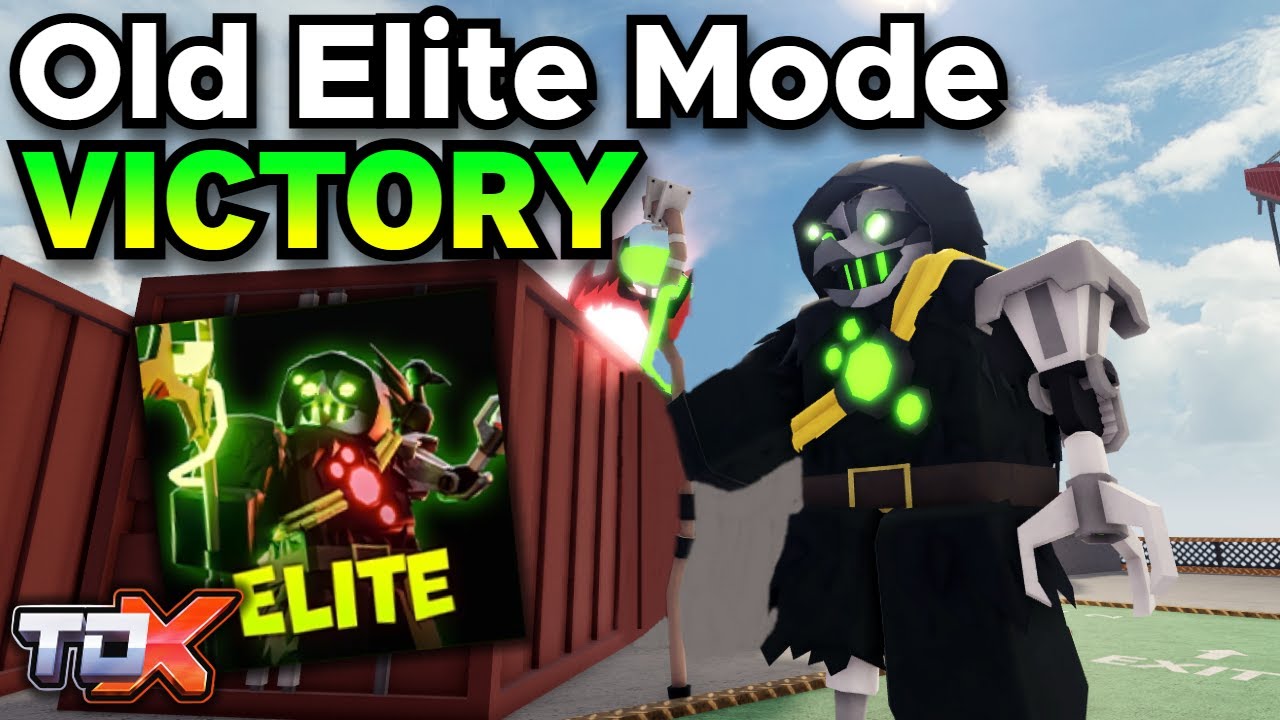 TDX Old Elite Mode Victory (Pre Rework) - Tower Defense Roblox