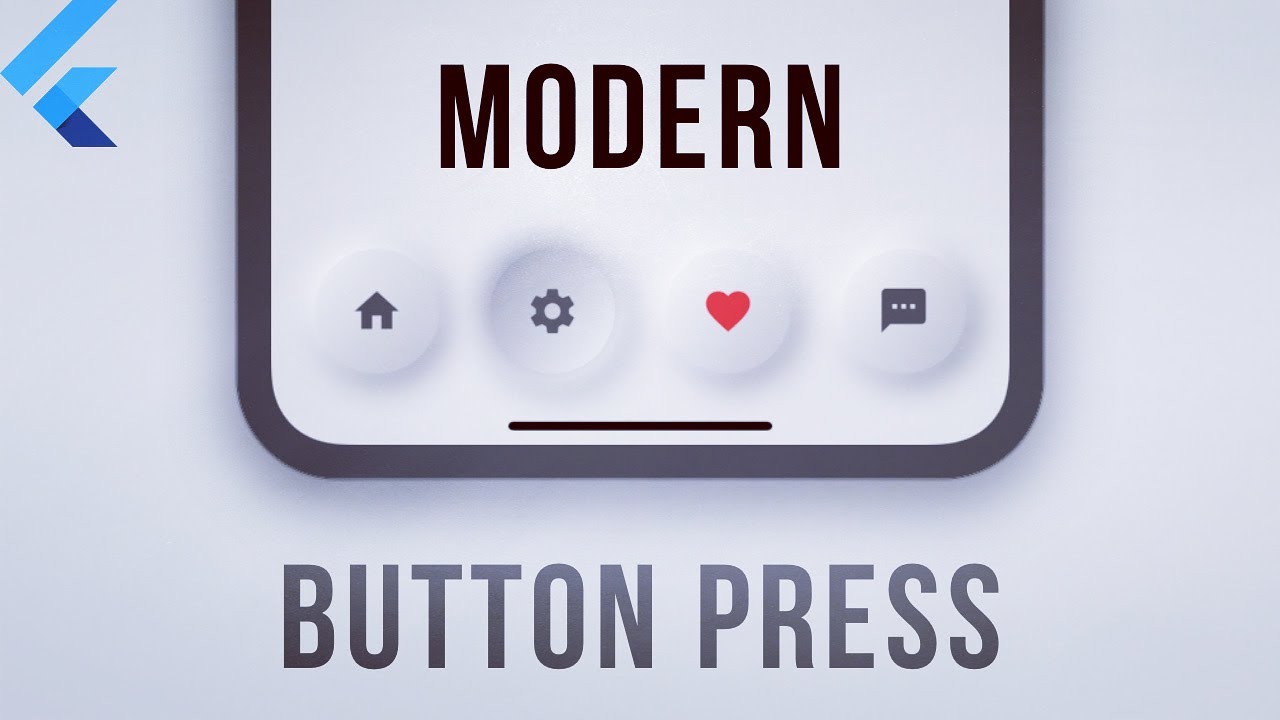 NEUMORPHIC BUTTON PRESS • FLUTTER