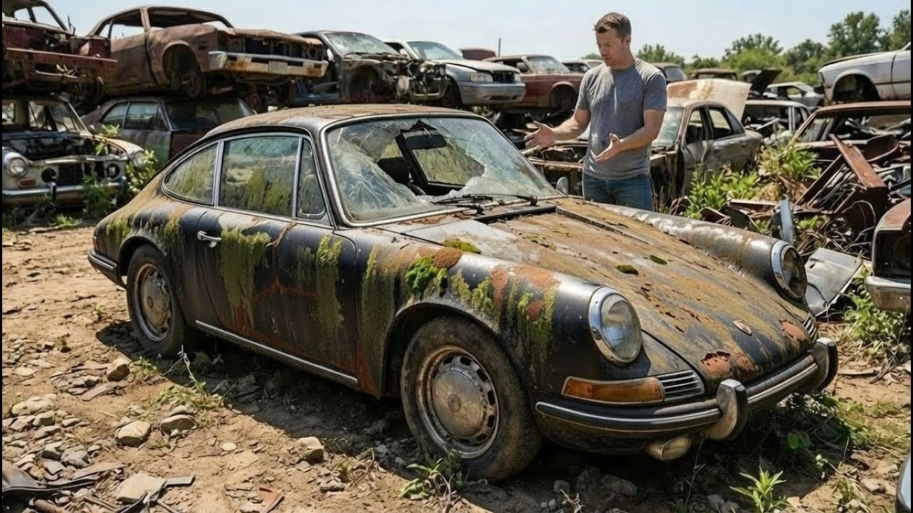 ASMR Car Restoration Rebuild of Porsche 911 Carrera RS 1973 from Abandoned to Looking New
