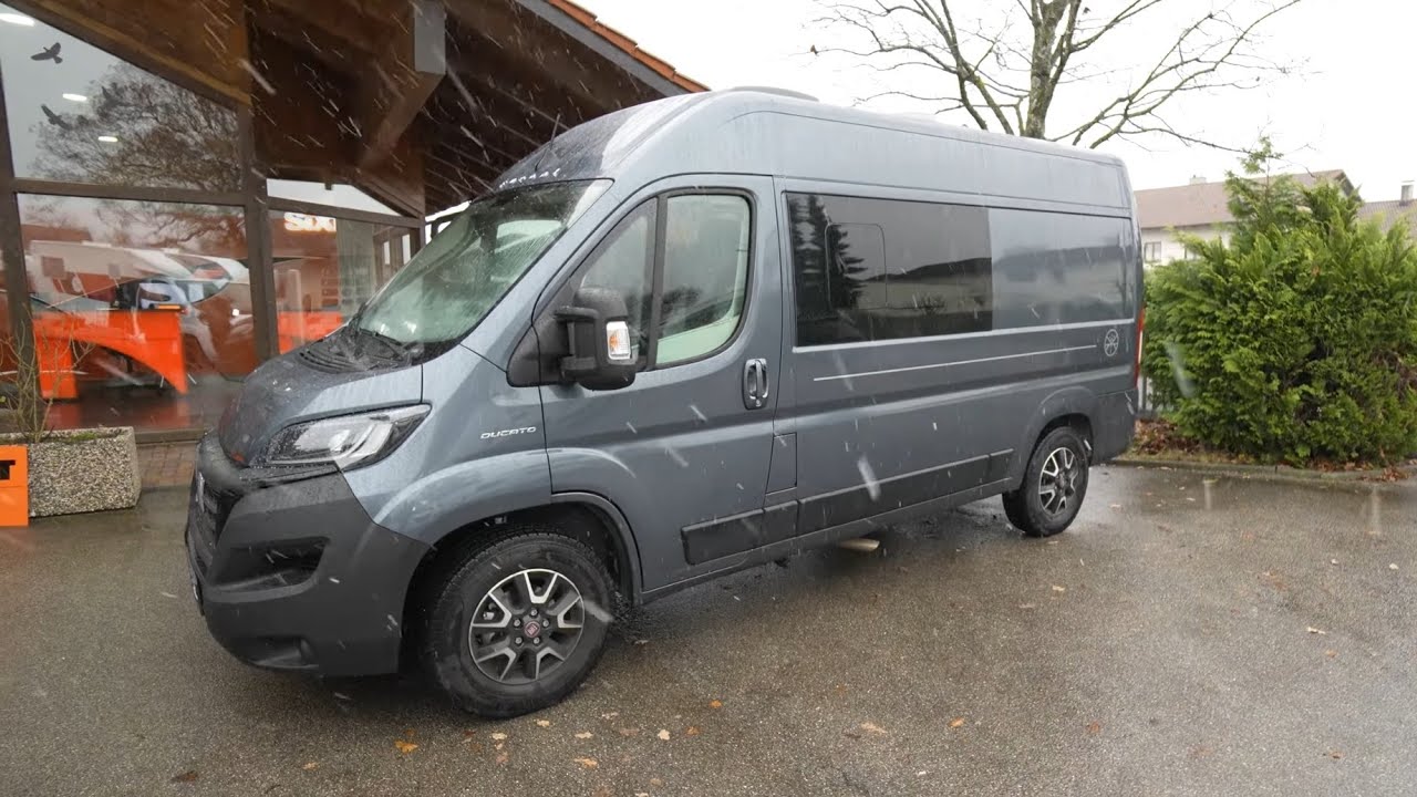 WOHNMOBIL FÜR GEHEIMDIENSTE La Marca Furgok 5,4m Van 2024 | XL Dusche| XL Bett | XL KLO | XL Garage