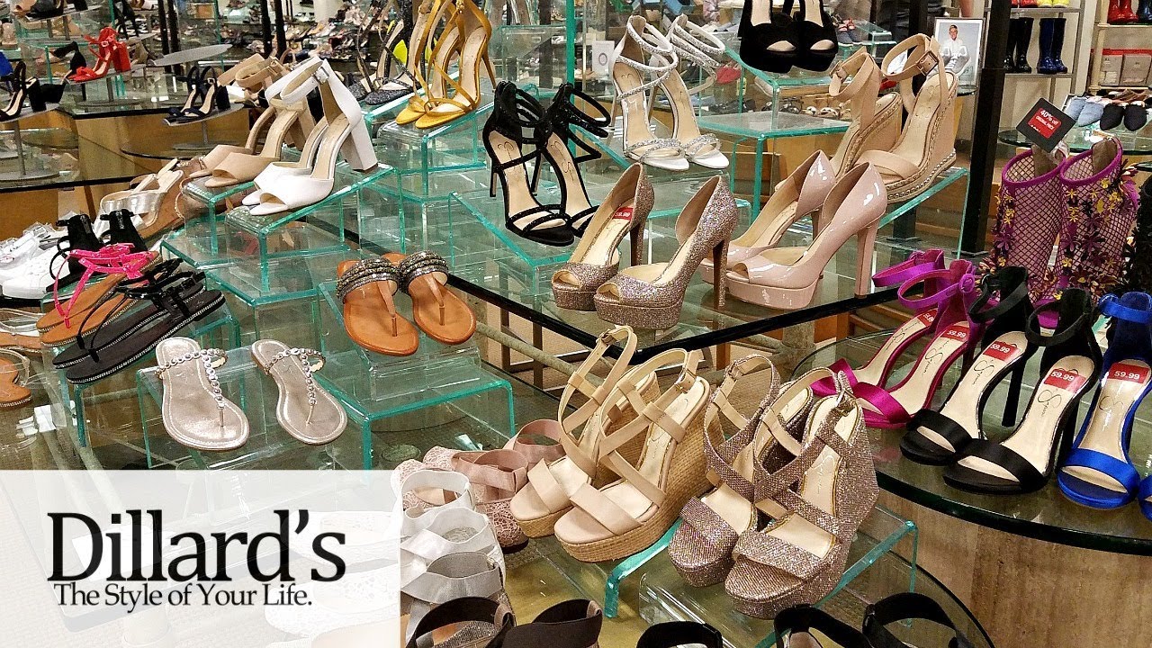 Dillard's SHOES SHOP WITH ME HEELS WEDGES ALDO SNEAKERS WALK THROUGH