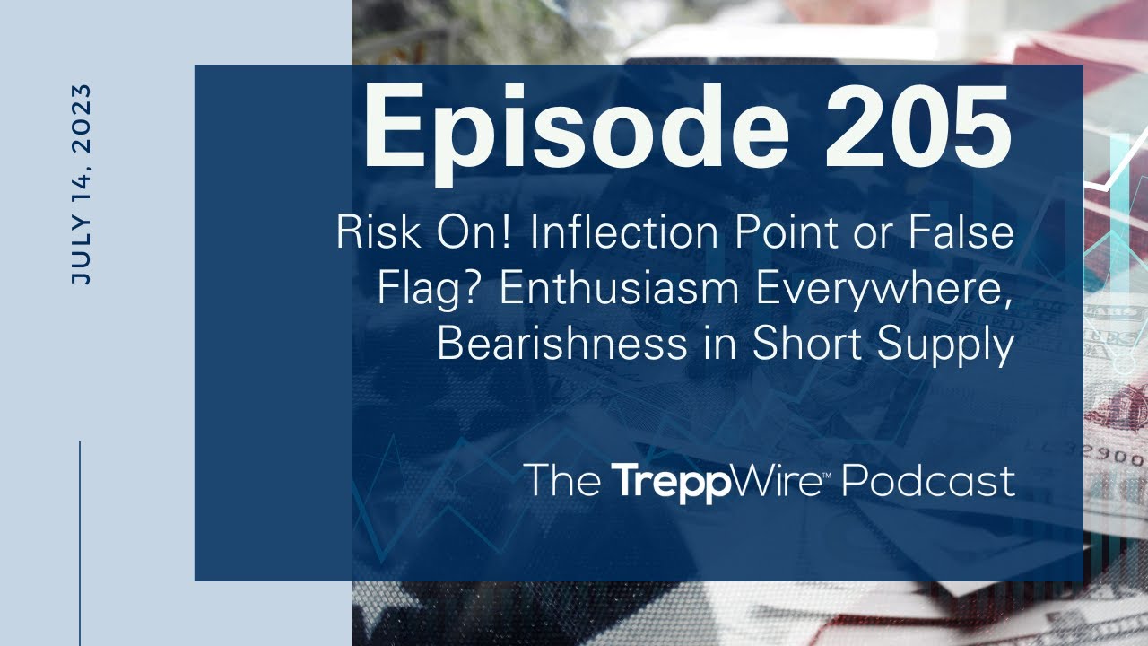Episode 205  Risk On! Inflection Point or False Flag Enthusiasm Everywhere, Bearishness in Short Sup