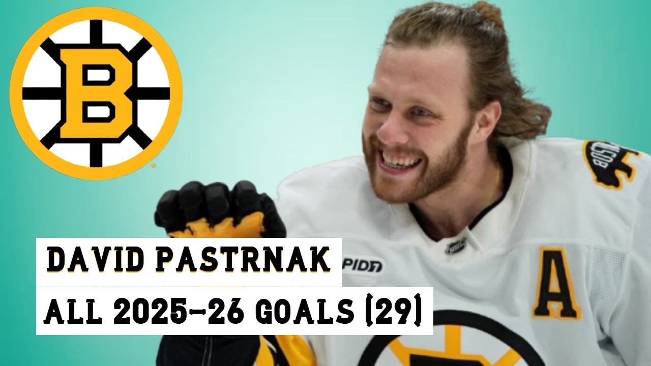 Давид Пастрняк (#88): Все 29 голов в сезоне НХЛ 2025-26