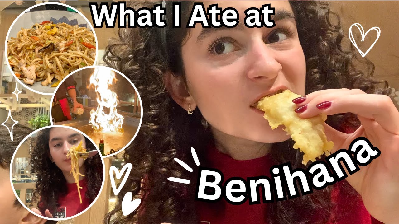 What I Ate At Benihana + Honest Ratings 🍜🍹🍲 | Japanese Restaurant in Khobar, Saudi Arabia