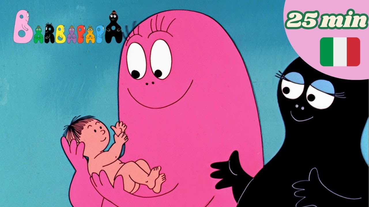 Barbapapà : Compilazione - 25 minuti 5 EPISODI COMPLETI (italiano)