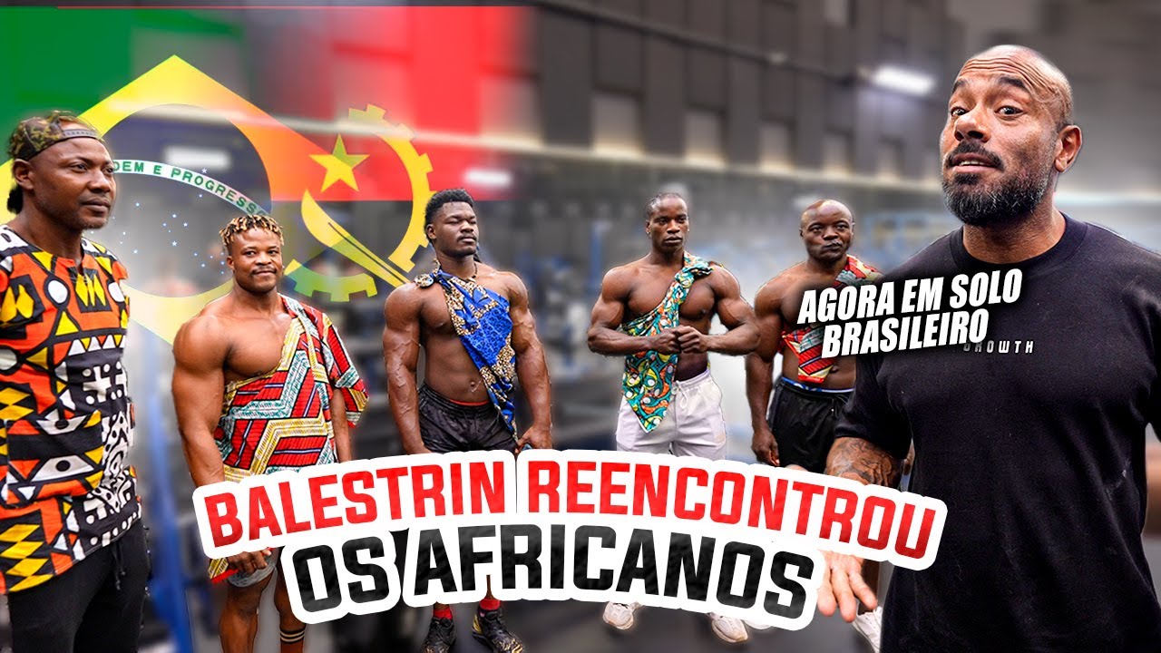 BALESTRIN RECEBEU OS AFRICANOS NO BRASIL