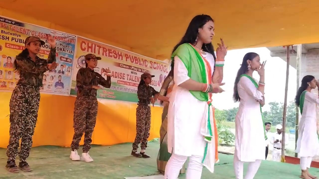 Ptc with Chitresh Public School on the auspicious occasion of Independence Day Cultural program3