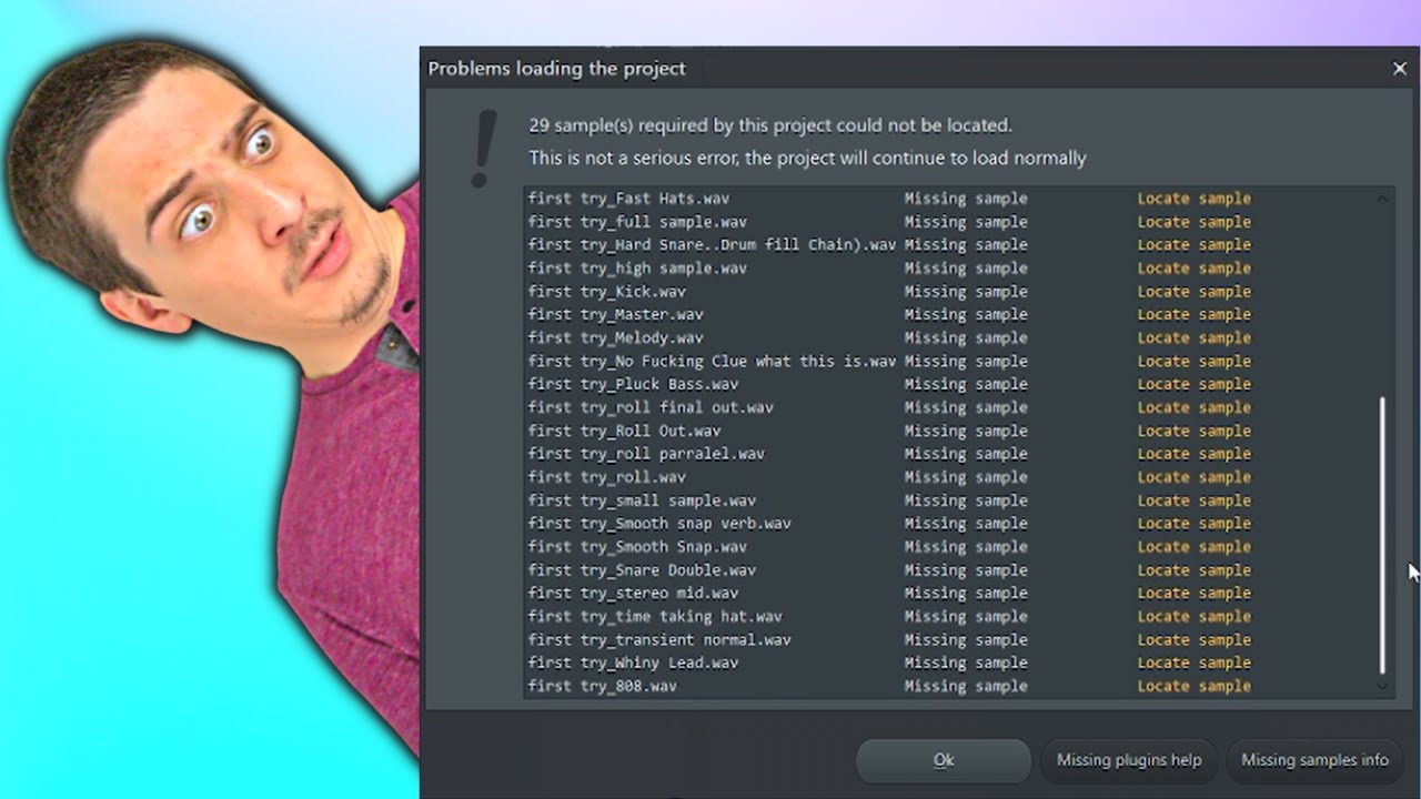 Как найти пропавшие аудиофайлы в FL Studio (ДАЖЕ если вы не знаете, где они находятся)
