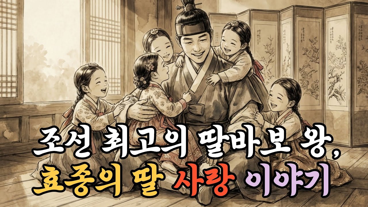 [반만년한국사] 📜조선 최고의 딸바보 왕, 효종의 딸 사랑 이야기ㅣ#조선시대 #효종 #숙휘공주 #숙명공주 #현종 #한글편지 #왕실이야기