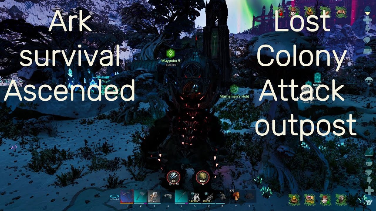 MARKSMAN HOLD MISSION ~Ark survival Ascended~