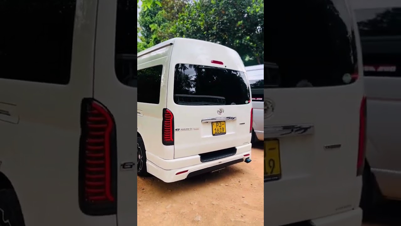 සැප නැව් දෙකක් 🇯🇵😍🥹 Toyata KDH Modified 💥