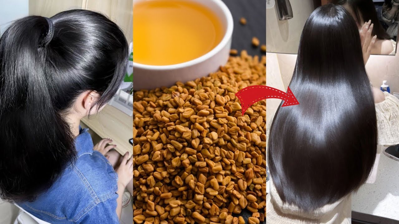 Strong, Shiny & Long Hair Naturally | Fenugreek and Clove Full Hair Care Routine