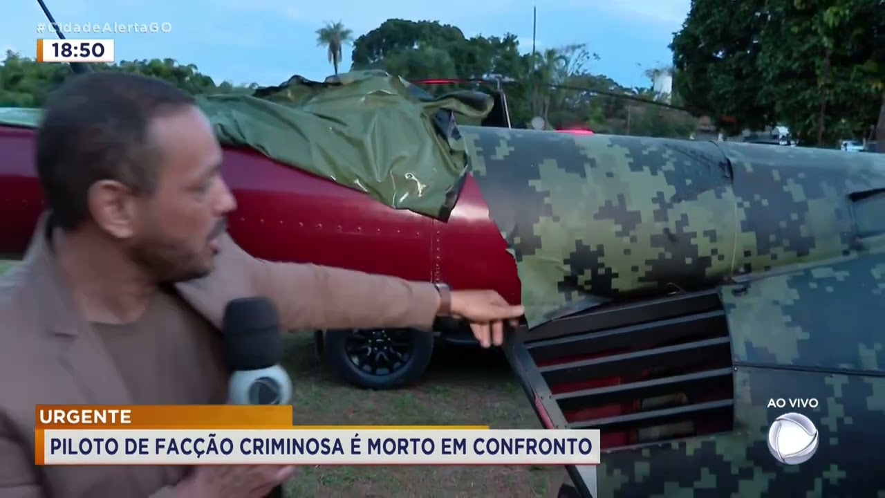 PILOTO DE FACÇÃO CRIMINOSA É MORTO EM CONFRONTO