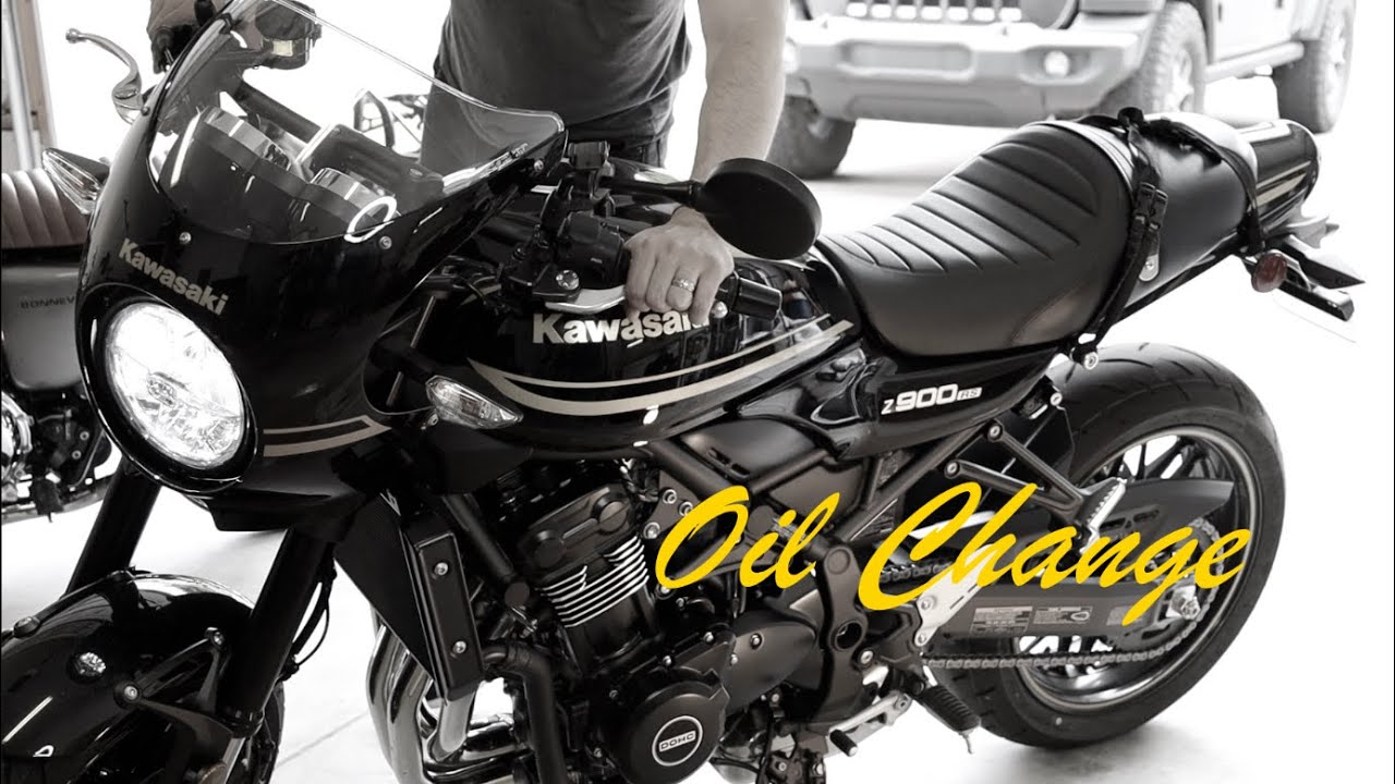 Замена масла Kawasaki Z900RS