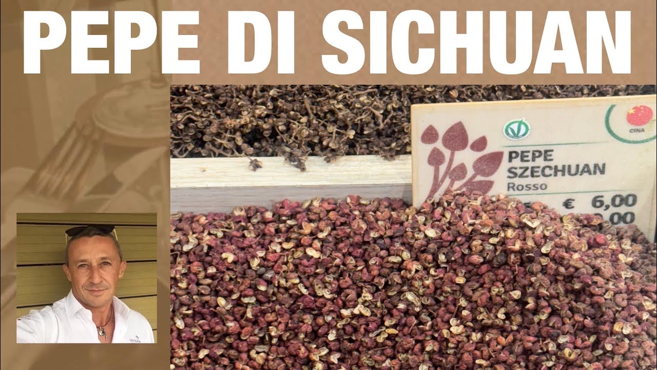 Pepe di Sichuan e altri tipi di pepe e ricetta