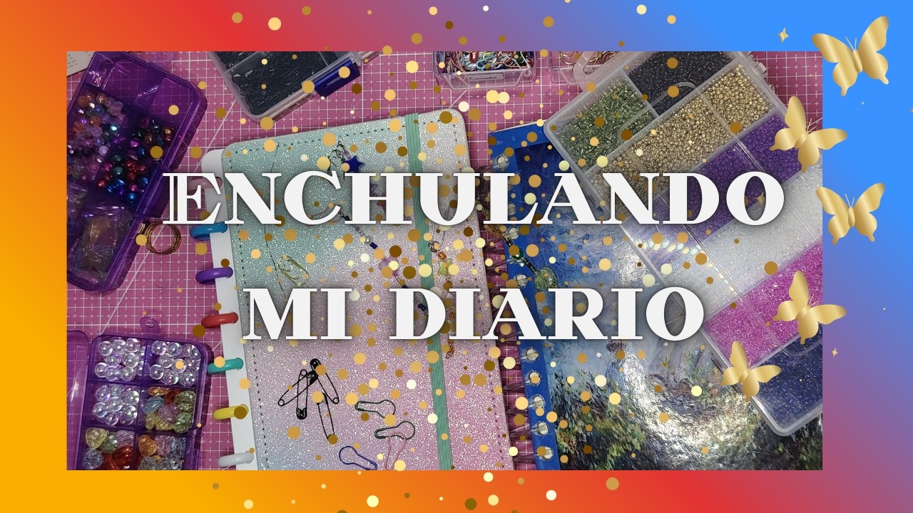 DIY Enchulando mi diario. Haciendo accesorias para decorar nuestras libretas * #terapia #diy #reusa