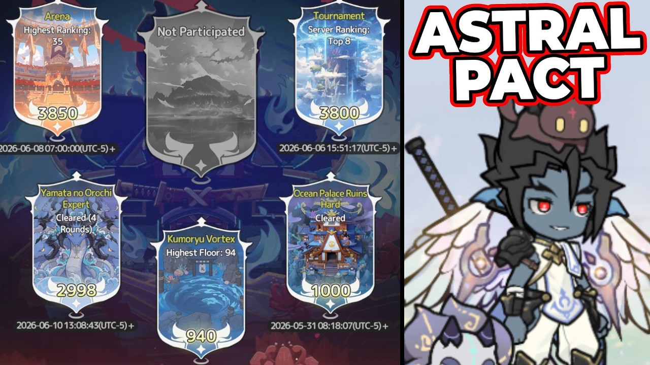 SEASONAL CONTENT EXPLAINED! Rewards and Astral Pact | Sword x Staff