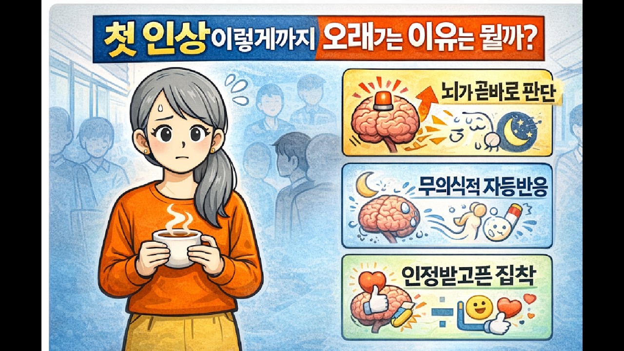 첫 인상이 이렇게까지 오래가는 이유, 왜 처음 본 사람은 쉽게 바뀌지 않을까, 첫 느낌이 관계를 망치는 진짜 이유, 당신의 첫 인상은 뇌가 만들고 있습니다