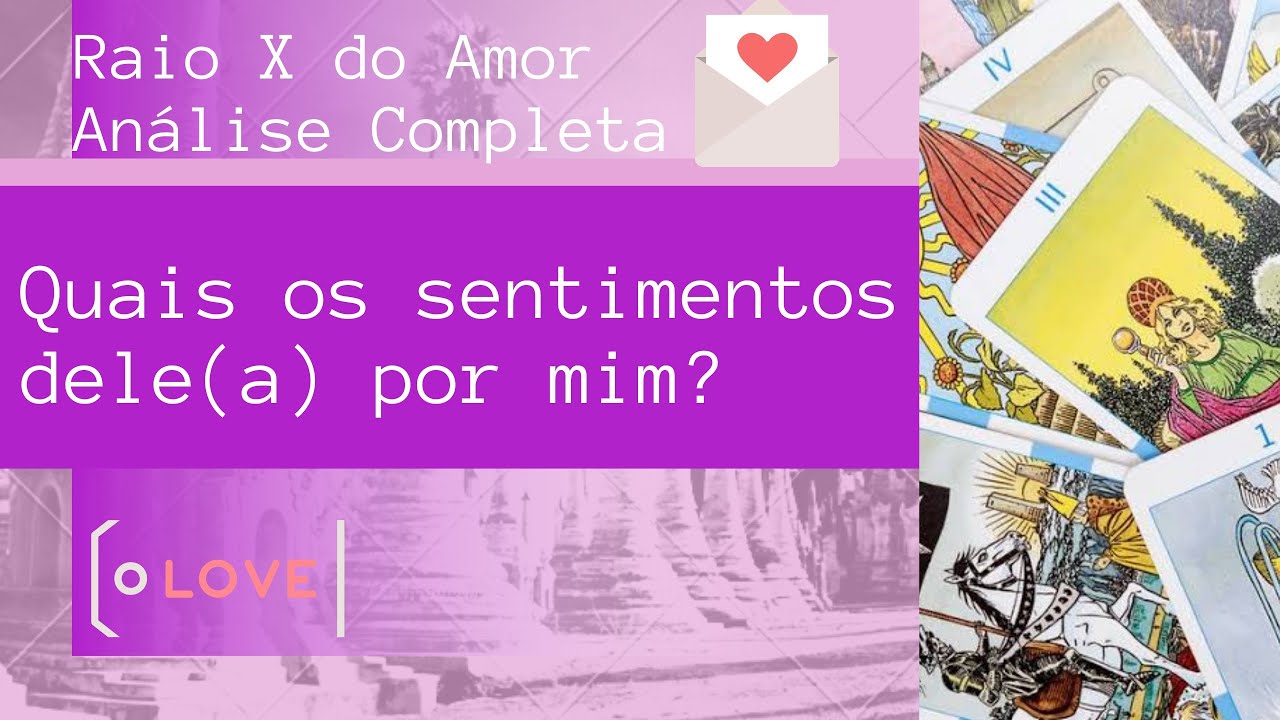 Quais os sentimentos dele(a) por mim? ♥️🔮 #tarot #tarotdoamor