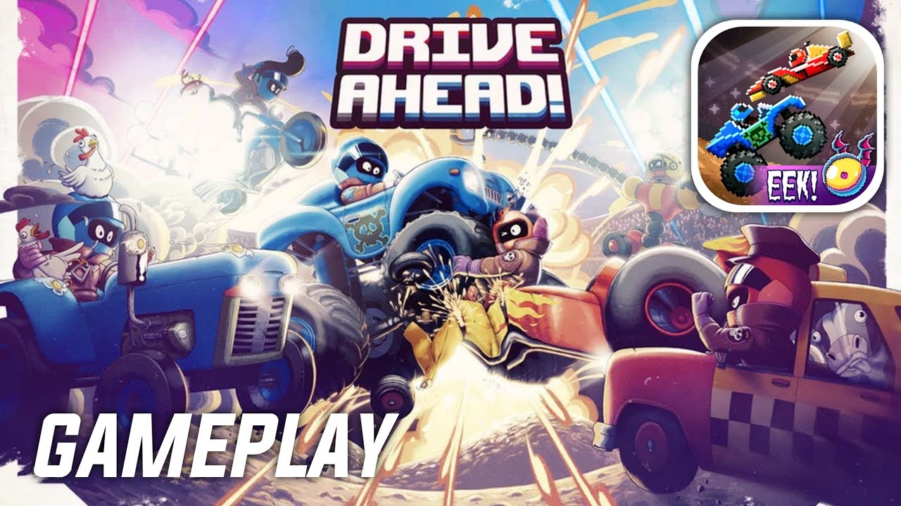 Drive Ahead! - Gameplay (Android, iOS) [HD]