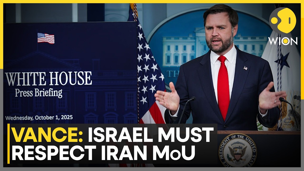 US-Iran Peace Deal: JD Vance Raises Concerns Over Israel-Lebanon Strikes And Iran Deal | WION