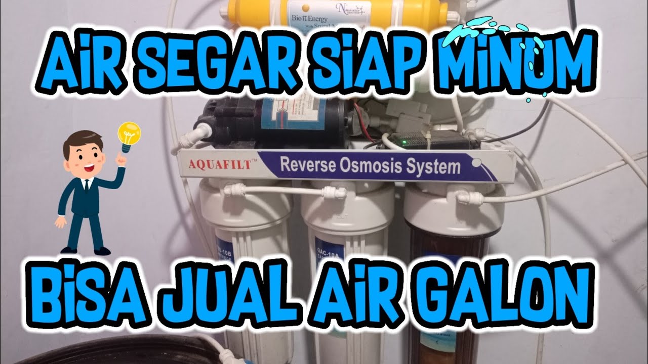 Usaha Air RO Rumahan Modal Minim || Part 2