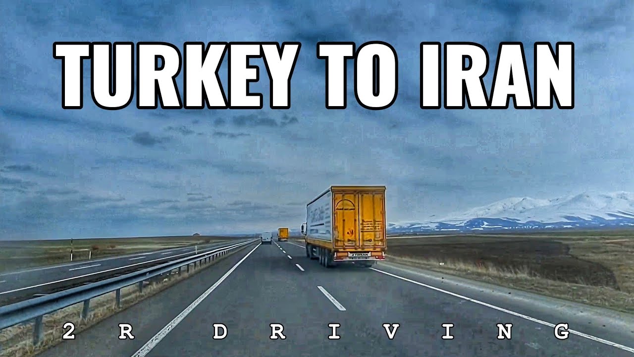 DRIVE TO THE BORDER OF TÜRKIYE🇹🇷 TO IRAN 🇮🇷 || DRIVING VIDEO IN TÜRKIYE 2024