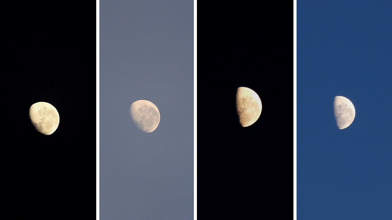 4K UHD - Daily Mindfulness #88 - Waning Gibbous Moon: June and July 2025 - Ambient Music