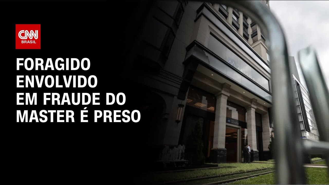 Banco Master: foragido envolvido em esc&acirc;ndalo &eacute; preso em SP | CNN NOVO DIA