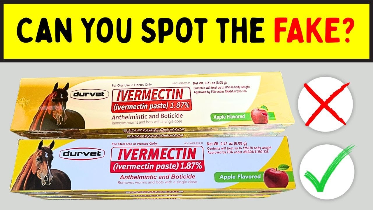 How to spot FAKE ivermectin, SCAM sellers exposed