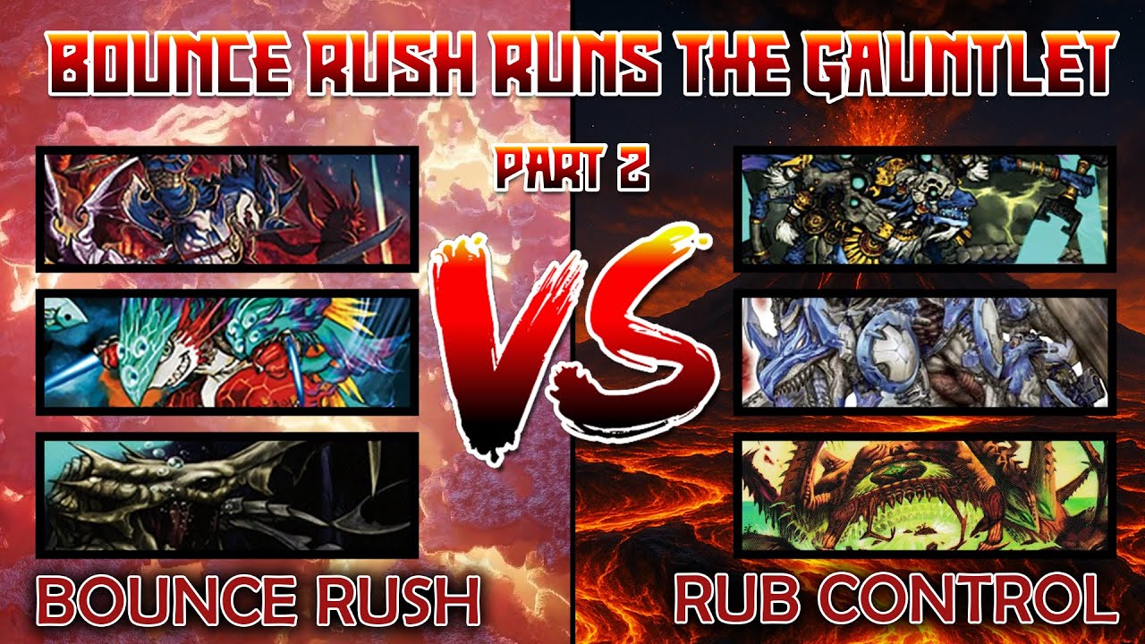 Bounce (FW) Rush проходит испытание. Часть 2: против WDF (RUB) Control