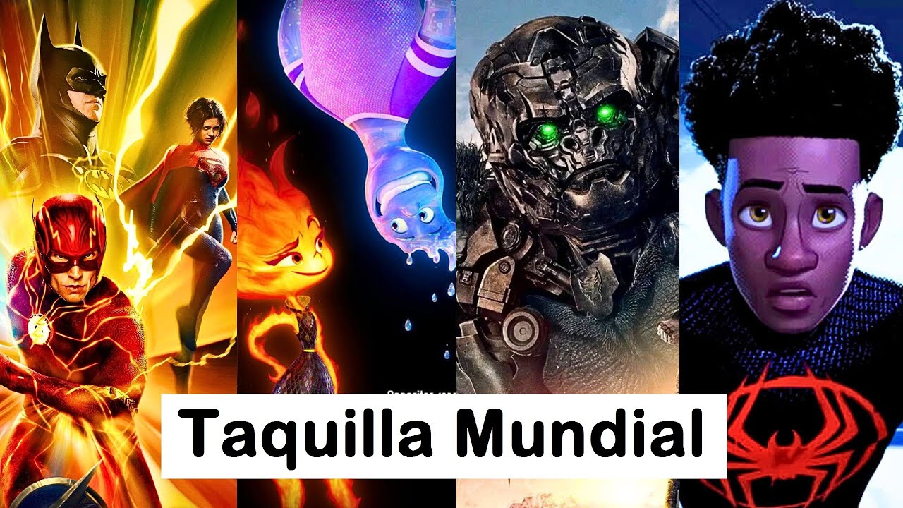 The Flash y Elemental decepcionan, Transformers ROTB cae fuerte, Spider-Verso 2 roza 500M, Sirenita
