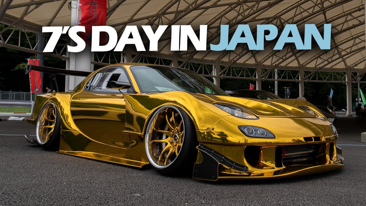 Worlds largest FD RX-7 Meet!? 7's Day in Japan