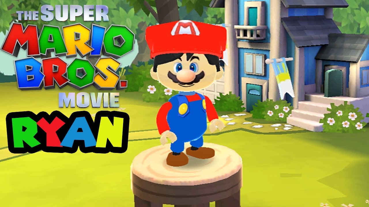 Mario Costume in Tag with Ryan - New The Super Mario Bros Movie Event Update All Characters Unlocked