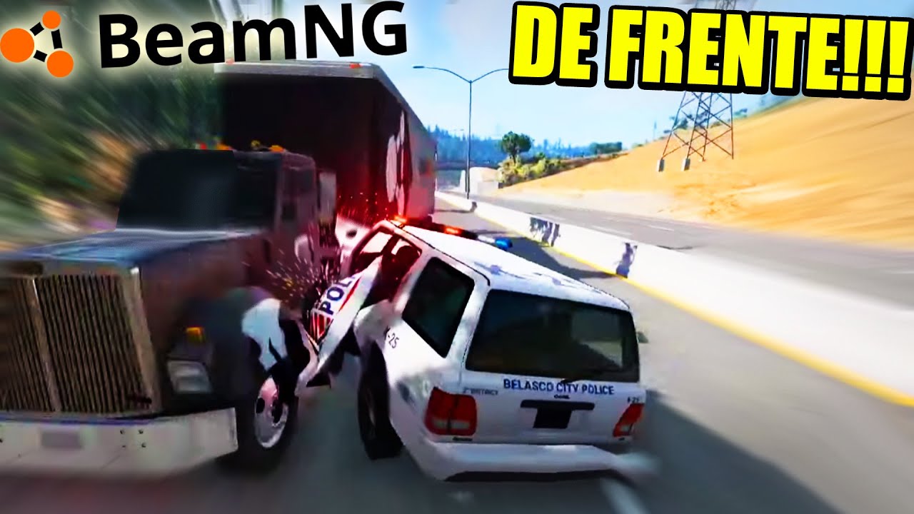 COLISIONES FRONTALES - BEAMNG.DRIVE  | Gameplay Espa&ntilde;ol