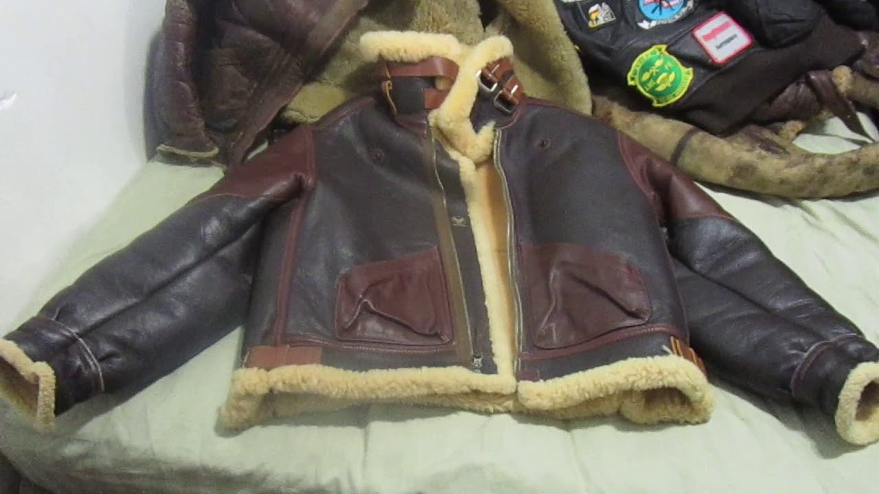 RAF Irvin B-3 G-1 flight jackets Eastman part1