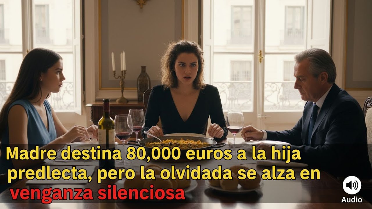 LA MADRE ANUNCIA 80.000 EUROS PARA PARÍS, LA HIJA IGNORADA ERIGE UN IMPERIO Y DEVUELVE EL GOLPE.