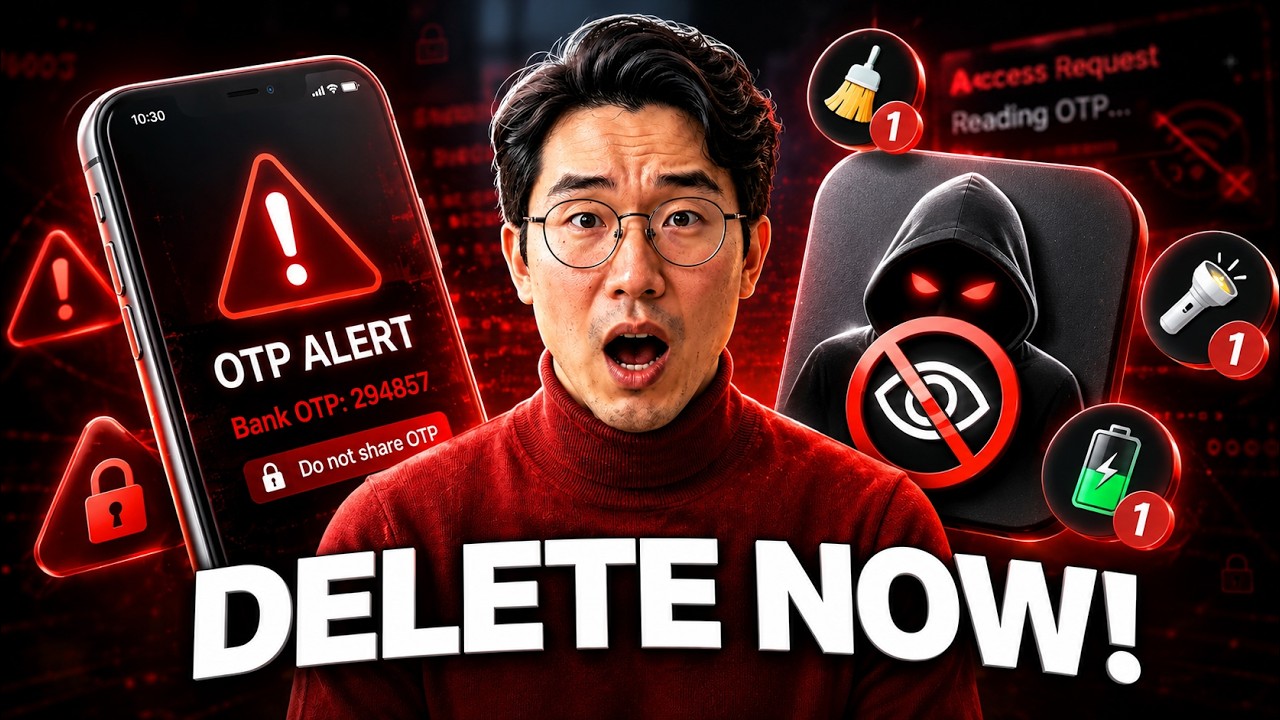 DELETE NOW! These 3 Popular Apps Are Secretly Reading Your Bank OTPs in 2026