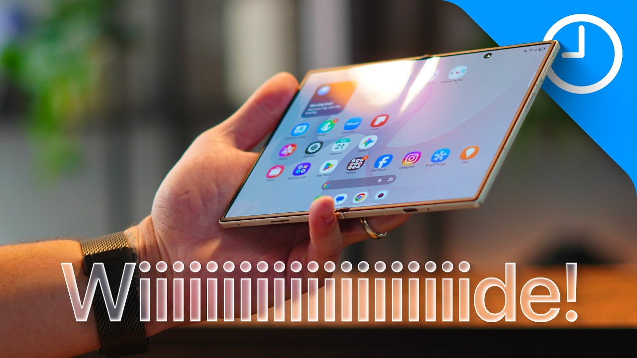 I Finally Understand the Foldable Phone Hype | Samsung Fold 8 Hands on
