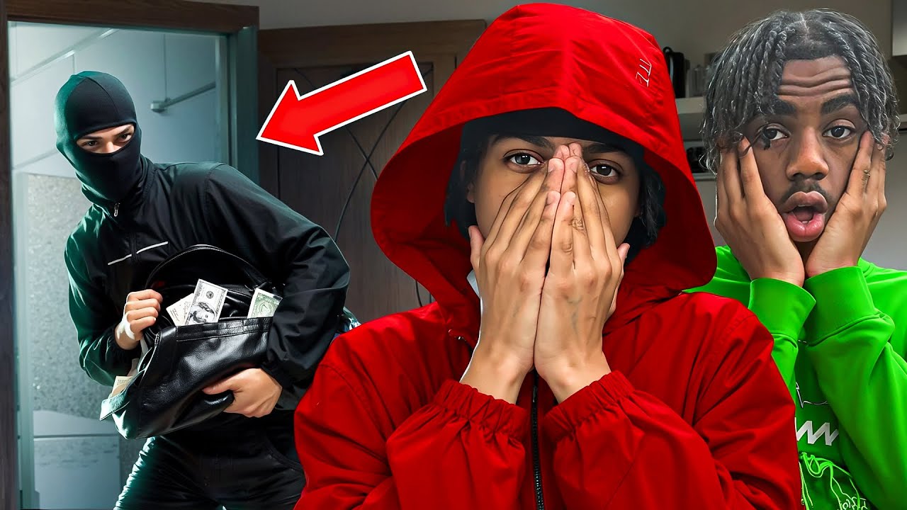 PRANK!!! THEY THOUGHT OUR HOUSE GOT ROBBED