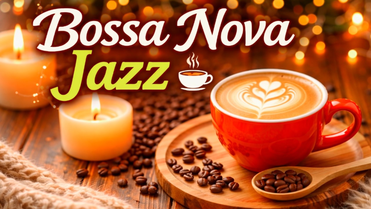 Bossa Nova Jazz ☕ Cozy Coffee Music Piano for Relaxing, Studying & Late Night Chill