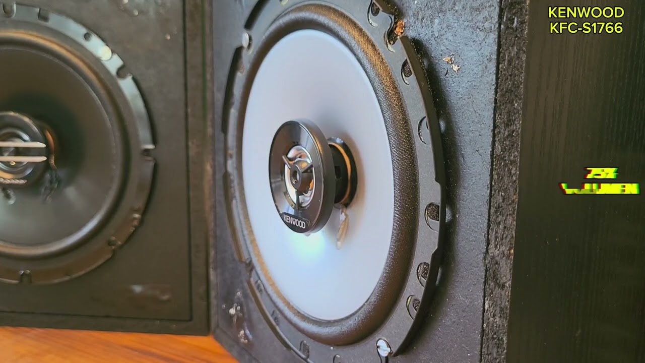 PIONEER TS-G1720F vs KENWOOD KFC-S1766 . TEST VOLUMEN/POTENCIA.