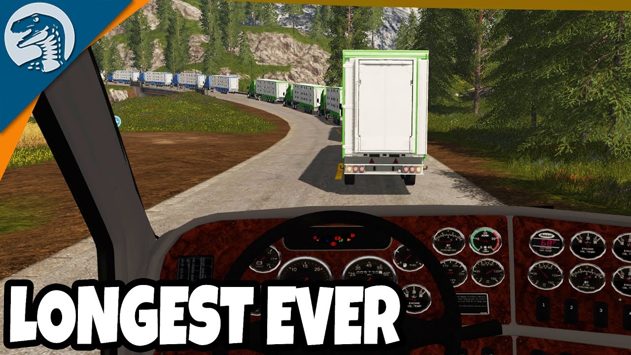 BIGGEST EVER TRUCKING CONVOY | Farming Simulator 17 Multiplayer Gameplay