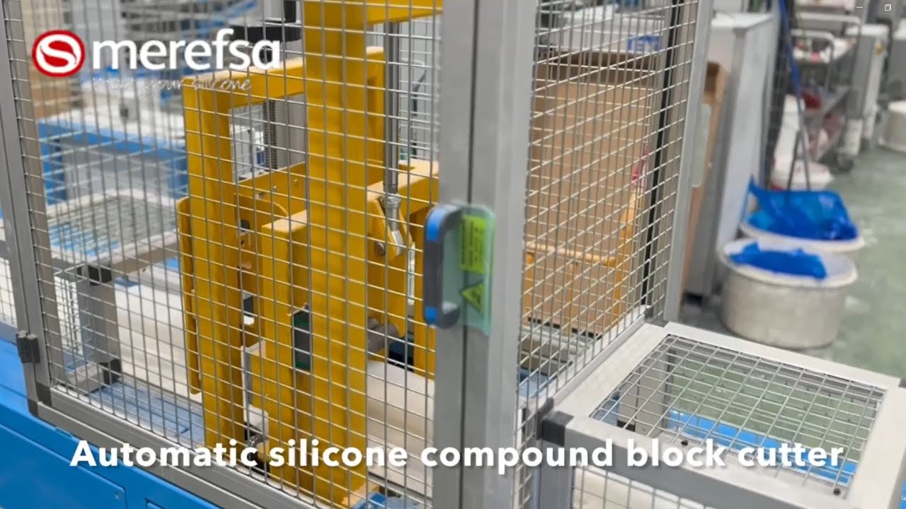 🚀 New automatic silicone extruder feeding line | Merefsa