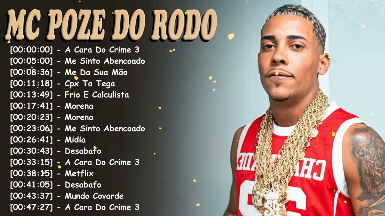 Greatest hits Top 20 músicas – MC Poze do Rodo álbum completo funk