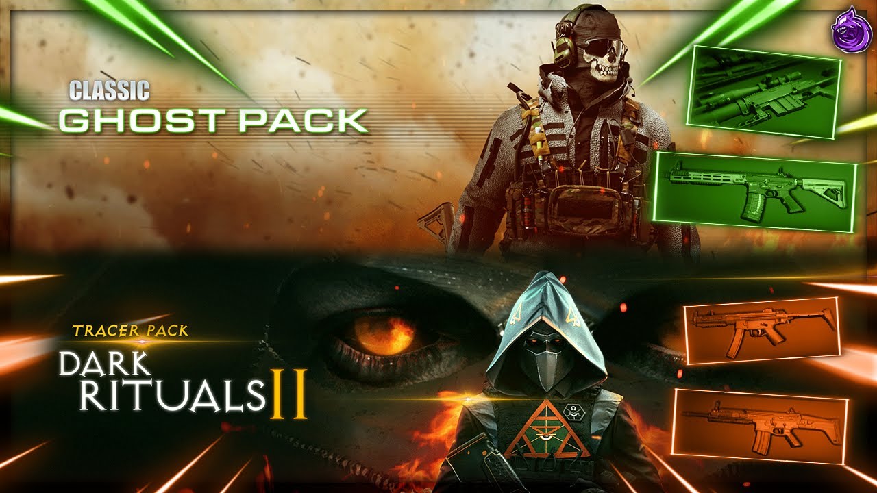*NEW* TRACER PACK: DARK RITUAL II & CLASSIS GHOST PACK SHOWCASE CALL OF DUTY MW2/WARZONE 2