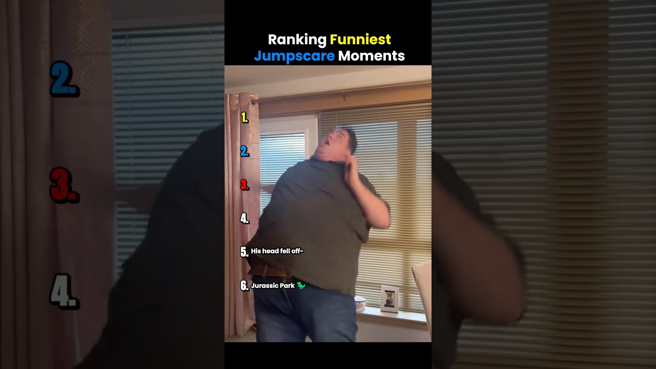 Ranking Funniest Jumpscare Moments 😂