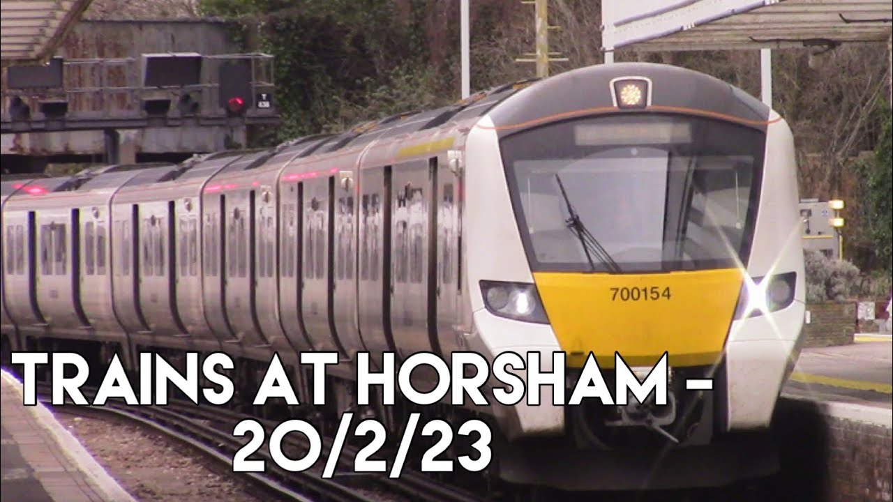 Trains at Horsham - 20/2/23