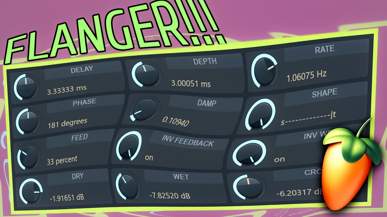 Music Effect Tutorial - Flanger - The Alien Wishy Type Of Feel