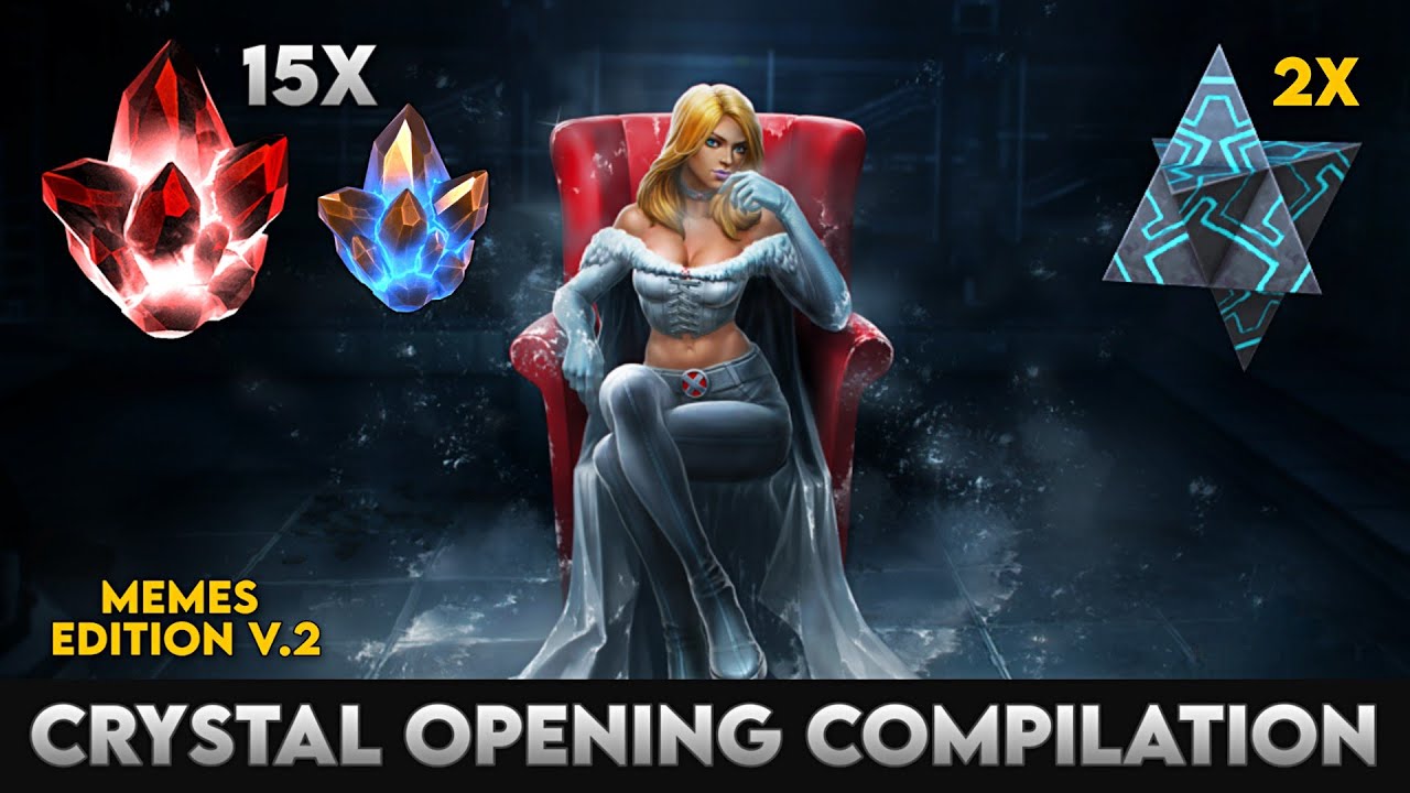 Ultimate Crystal Opening Compilation V2 (Memes Edition) - Marvel Contest of Champions